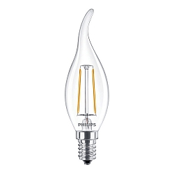 LED Lampe CorePro LEDcandle, BA35, E14, 2W, 2700K, klar