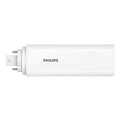 LED Kompakt-Leuchtmittel CorePro LED PLT HF, 4P, EVG, GX24q-3, 9W 3000K 990lm 120�, PC schlagfest, matt