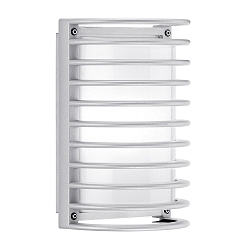 outdoor wall luminaire NIKKO+27/G E27 IP65, grey, lacquered 