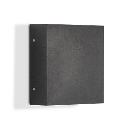 LED Wandleuchte MIMIK 20 A60/W, 26W, 4000K, 2183lm, IP65, IK06, statisch, anthrazit / Glas opal
