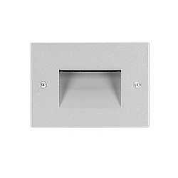 wall recessed luminaire INSERT+ ZERO / 107x49MM asymmetrical, static IP65, anthracite 