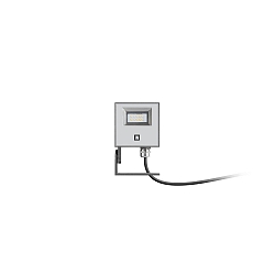 LED Spot FOCUS+ ZERO S/EW, 5W, 2700K, 441lm, IP65, IK06, statisch, anthrazit / Glas transparent