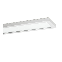 wall and ceiling luminaire SL629 AB PRISM 31W DALI controllable, 5-pole, UGR < 19 IP20, powder coated, white dimmable