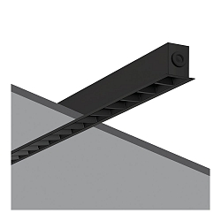 LED Einbauleuchte SL764+ RF LV, 32W, 3000K, 4290lm, IP30, IK05, DALI, bildschirmarbeitsplatztauglich, schwarz