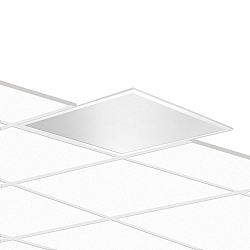 LED panel PLATO  600 MP flat, UGR < 19, on/off, 32W 3848lm 3000K CRI 80-89