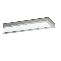 wall and ceiling luminaire SL629 AB PRISM 31W DALI controllable, 5-pole, UGR < 19 IP20, grey, powder coated dimmable