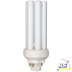 Philips Kompakt-Leuchtstofflampe Master PL-T TOP 830 4P GX24q3 Amalgam, 26W