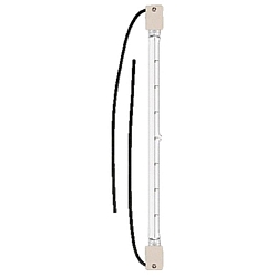 Ralotherm Infrarotstrahler mit Kabel, ITT 2500W 235V-0826 K/S, zweiseitig gesockelt, regelbar