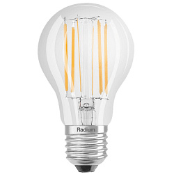 LED Filament-Birnenlampe ESSENCE KLASSIK A75, E27, � 6cm, 7.8W 4000K 1055lm 330�, schaltbar, Glas klar
