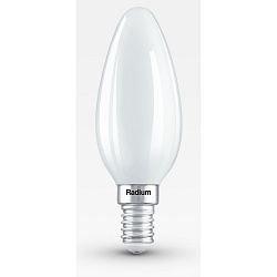 LED ESSENCE+ Kerzenform, RL-C40 HE 827/F/E14, 230V AC, 2.2W 2700K 470lm 330�, schaltbar, matt