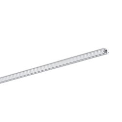 Aluminium Eck-Profil, SMALL CORNER F B1C1 2M, grau, Abdeckung wei� matt