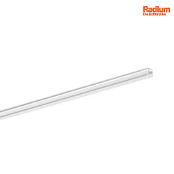 Einbau-Aluminium-Profil fr 1 LED Strip, Flgel-Profil SMALL, 200cm, wei RAL9016