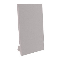 Endkappe f�r Profil + Cover M, Endcap MEDIUM U-Profil 27/39
