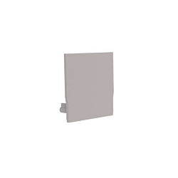Endkappe f�r Profil MEDIUM U-Profil, wei�