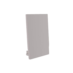 Endkappe f�r Profil MEDIUM U-Profil, wei�