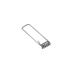 Universal-Haltefeder 5cm f�r alle RUTEC Einbauleuchten (au�er M�belstrahler), Chrom