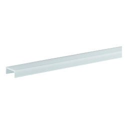 Profile cover matt 13/14U, 2m, white