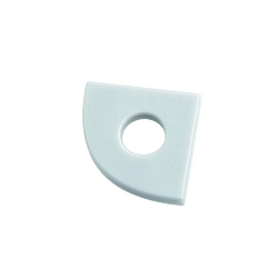 Endkappe Einspeisung f�r RU-65625 + RU-65672, Aluminium