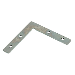 Profile connector 90�, 10 mm pen width for mitre cuts, stainless steel