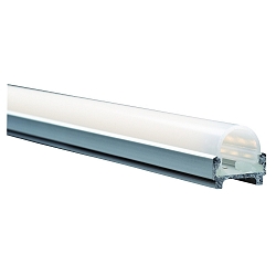 Profil Abdeckung, matt, 9,9, halbrund, 2 Meter, wei�