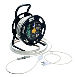 LED-Strip VARDAFLEX AC WORK LIGHT PLUS, IP65, 230V, 15m Trommel,  verl�ngerbar bis 45m, 240 LED/m, CRI80, 180W, 4000K