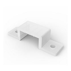 Montage-Set f�r LED Strip VARDAFLEX AC WORK LIGHT, 10 Halter + 20 Schrauben, L�nge 3.3cm / innen 1.0cm