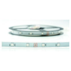 Outdoor LED Strip VARDAflex 3inONE-30, IP65, 30 LED/m, 24V DC, 7.2W/m RGB  205lm/m 120�- 500cm / 1.2cm, Steck-Anschluss