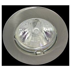Alu die-cast Recessed spot for MR11, fixed, IP20, iron brushed