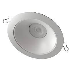 LED Downlight CYRA+ S, IP20, � 20.7cm, 230V, 7/9/14W (multi), schaltbar, starr, wei� RAL9016, 3000K 60�, Reflektor wei�