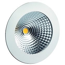LED Einbaustrahler NINQITA COB, IP40, rund, CRI80, starr, exkl. BG, wei�, 700mA, 25W 4000K 46�