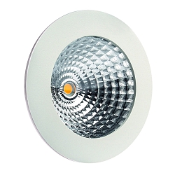 LED Einbaustrahler NINQITA COB, IP40, rund, CRI80, starr, exkl. BG, wei�, 400mA, 15W 3000K 53�