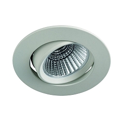recessed luminaire BAN COB round, swivelling, current constant IP40, white dimmable 7W 620lm 2700K 40� CRI 90-100