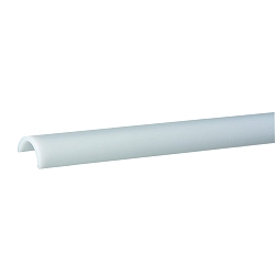 Abdeckung f�r Rundprofil RPD21, opal, PMMA (Acryl), 200cm