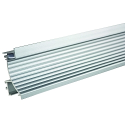 Wandeinbauprofil WEP26/70, gewellter Reflektor, indirekt, f�r LED Strips bis 1.22cm Breite, Aluminium eloxiert, 200cm