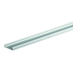 Aluminium-Profil BENDABLE FUP18/6B, f�r LED Strips bis 1.3cm Breite, biegbar (min. Biege-� 30.48cm), flach, 200cm