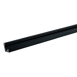 Eckprofil EP18/18, f�r LED Strips bis 1.22cm Breite, Aluminium eloxiert, 200cm, schwarz RAL9005