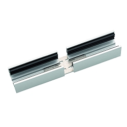 Zubeh�r f�r LED Strips VARDAFLEX PLATIN (mit Noppen-Verriegelung) - Profilverbinder, 4.5cm