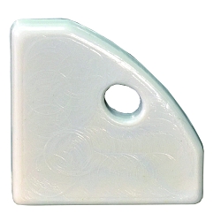 Endkappe mit Einspeisungsloch f�r Aluprofil PFH455