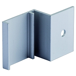 Montageklammer f�r Aluminium-Profie,l Z-Form, f�r Schrankmontage o.�.