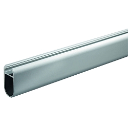 Alu-Kleiderstangenprofil KSP18/34, f�r Strip bis 1.5cm Breite, Aluminium eloxiert, 200cm