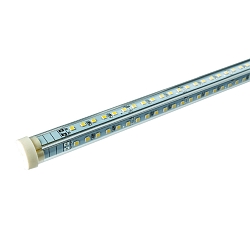 Spezial-LED Lichtleiste VARDAflex NINQE DOUBLE, IP54, 24V, 917mA, f�r K�hlger�te, CRI80, exkl. BG, starr, 118cm, 22W 6000K