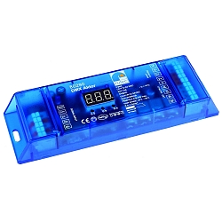 DMX 512 Dimm-Aktor 350mA mehrfarbig 4x1 Kanal (3 oder 4 w�hlbar, 5A pro Kanal), 1-4 Adressen