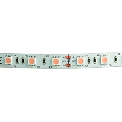 LED Strip VARDAflex Plus Profi, IP20, 24V, 60 LED/m, 14.4W/m, 5m Rolle + Verbinder, violett