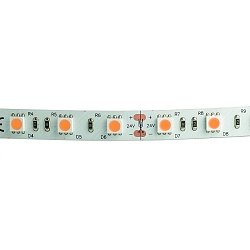 LED Strip VARDAflex Plus Profi, IP20, 24V, 60 LED/m, 14.4W/m, 5m Rolle + Verbinder, pink