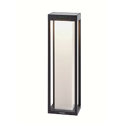 LED Akku-Solarleuchte RADIA MOON MAXI, 2,2W, 3000K, 152lm, IP65, mit Tageslichtsensor, graphitgrau