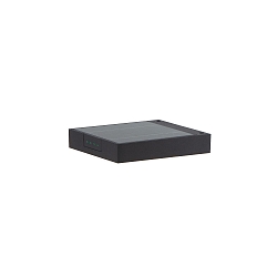 battery solar lamp ALA WALL with sensor IP65, graphite grey