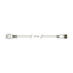 Kabel f�r ELEKTRON Ladestation, 4m