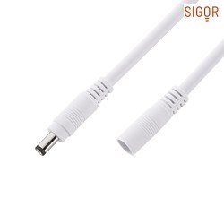 LUXI LINK Extension cable for connecting transformer and track, length 100cm, white