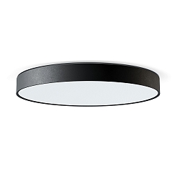 surface luminaire DISC IP20, black dimmable