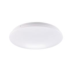 LED Aufbauleuchte MOON � 38 cm, 3-CCT 120�, 24W, 3000/4000K/5700K, IP44, Ra80 wei�